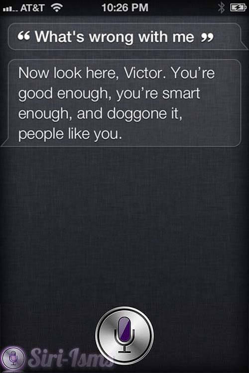 A good real world example of why Apple never hired Al Franken to do Siri