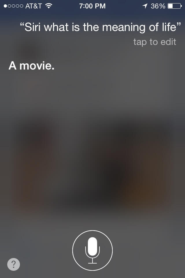 Siri is a smart ass 3